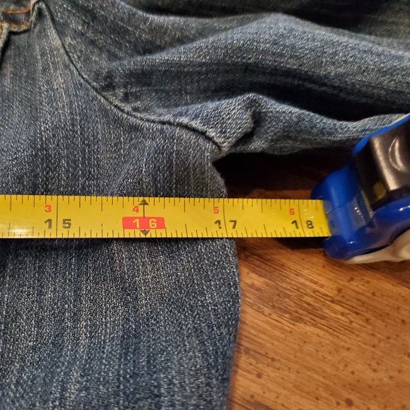 Ann Taylor LOFT Denim Jean Jacket - Blue - Size 8 - Picture 7 of 7